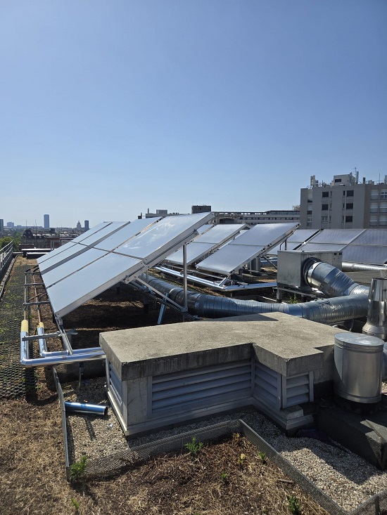 Capteurs HELIOFRANCE installation solaire thermique faite par Solaire Thermique France